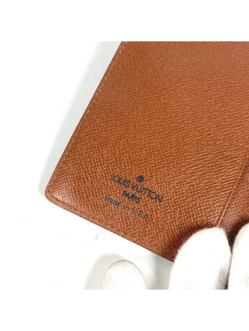 Louis Vuitton Notebook Cover Agenda Mini Monogram Canvas Brown
